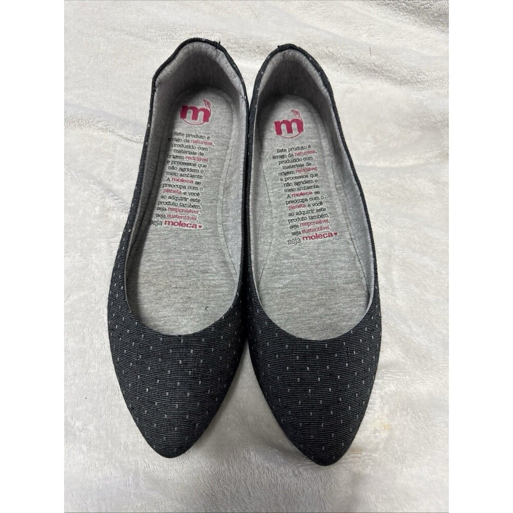 Brazilian Ballerinas - Moleca - Women's Flats Ballerina Shoes US 10 Gray Soft